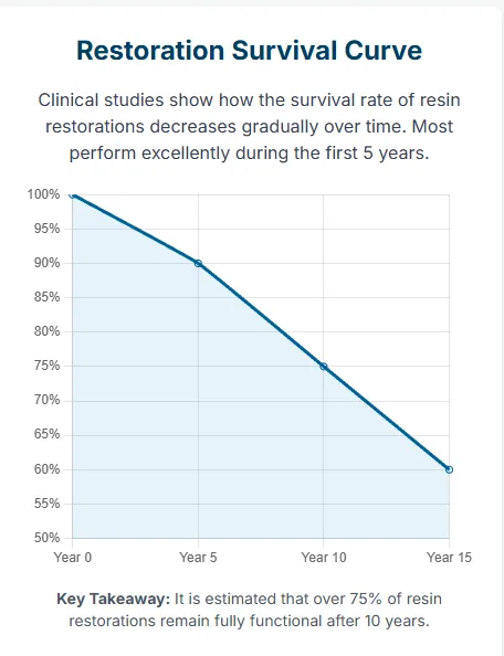 Restoration Survival curve